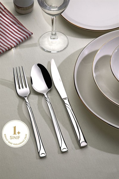 Nehir Fiesta 72 Parça Çatal Kaşık Bıçak Seti