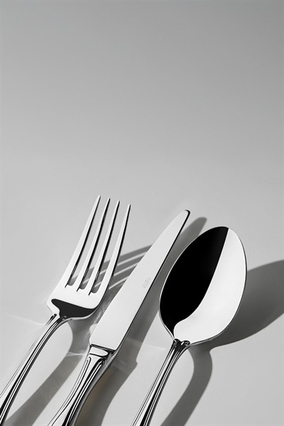 Nehir Lalezar Sade 89 Parça Çatal Kaşık Bıçak Seti