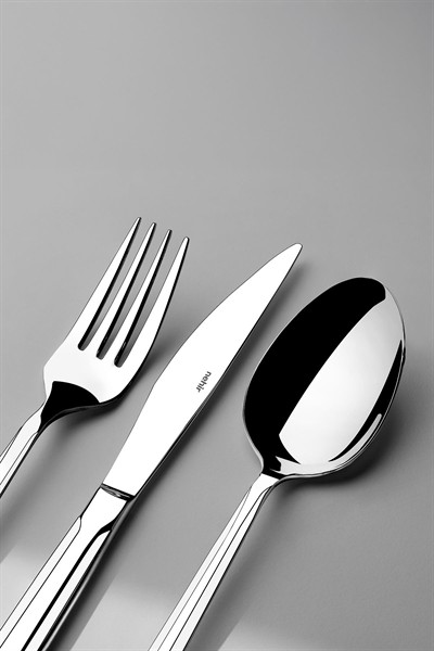 Nehir Milano Sade 72 Parça Çatal Kaşık Bıçak Seti