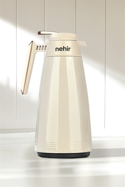 Nehir Nihal Termos 1,5 Litre Krem Rose