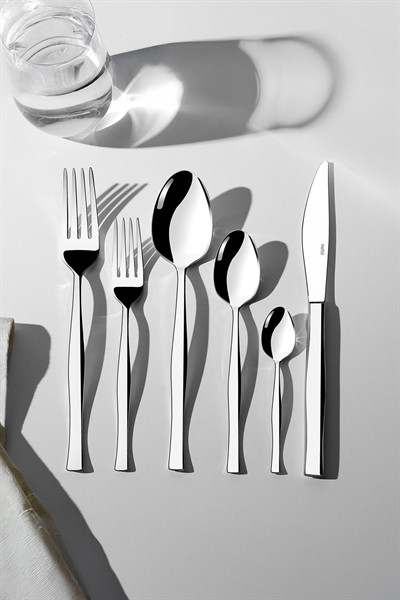 Nehir Zarif Sade 72 Parça Çatal Kaşık Bıçak Seti