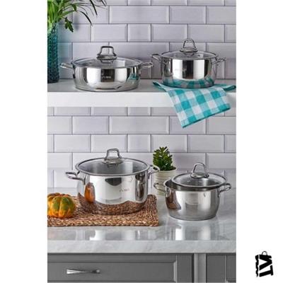 Neva Berlin 8 Parça Tencere Seti