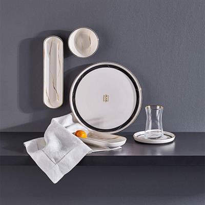 Neva Marble Plus 26 Parça Kahvaltı Takımı