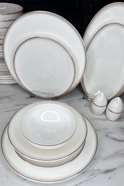 Neva Pera Elegance 28 Parça Porselen Yemek Takımı