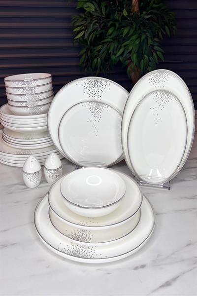 Neva Tena Classic Elegance 28 Parça Porselen Yemek Takımı