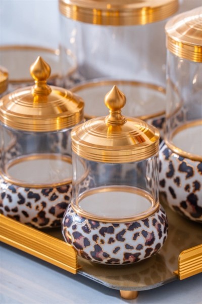 Ortigia 8 Parça Tepsili Baharat Seti 