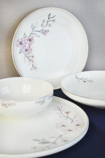 Paçi Clodia Gold Yaldızlı 24 Parça Porselen Yemek Takımı