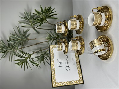 PAÇİ VALENTİNA 6 KİŞİLİK FİNCAN SETİ