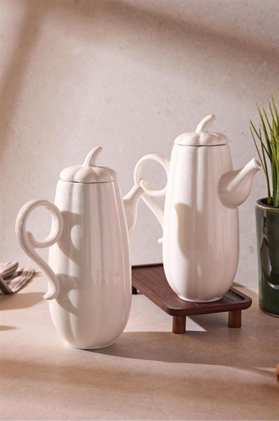 Perotti Pumpkin İki Boy Porselen Yağlık Seti