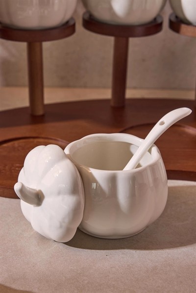 Perotti Pumpkin Porselen 9lu Baharatlık Seti