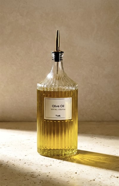 Perotti Viking Gold Cam Yağdanlık Şişesi 1000 ml 