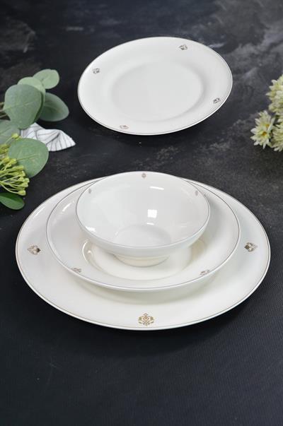 Royal Charme Bonita 24 Parça Porselen Yemek Takımı