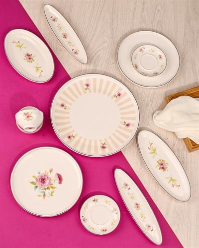 Royal Charme Clodia 25 Parça Kahvaltı Takımı