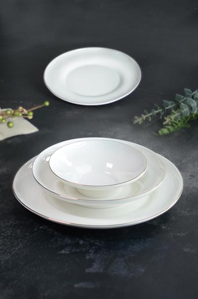 Royal Charme Lina Gold Yaldızlı 24 Parça Porselen Yemek Takımı