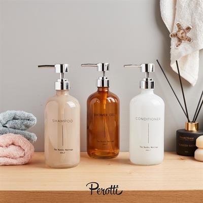 Shower 500 Ml Cam Sıvı Sabunluk