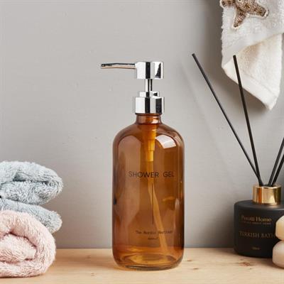 Shower 500 Ml Cam Sıvı Sabunluk