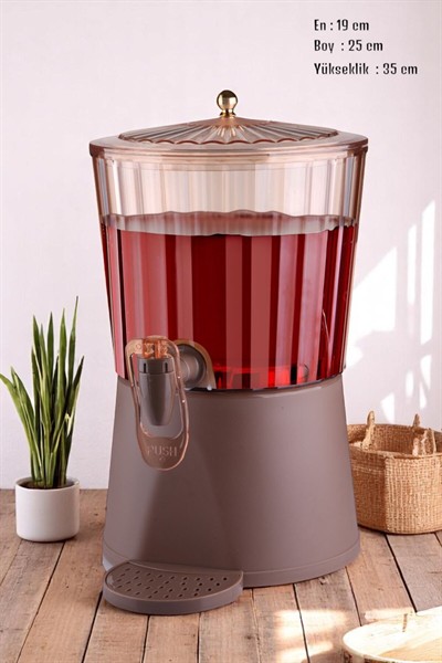 Vip Ahmet Kumsal 4 Litre Ayaklı Su-Meşrubat Sebili