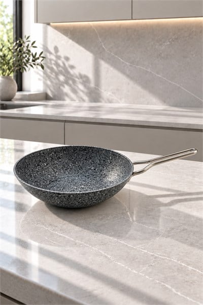Zest Peakstone 28cm Wok Tava
