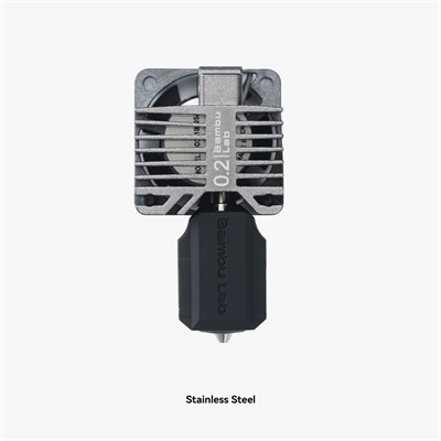 Bambu Lab X1 Serisi 0.2mm Paslanmaz Çelik Nozzle Hotend Seti