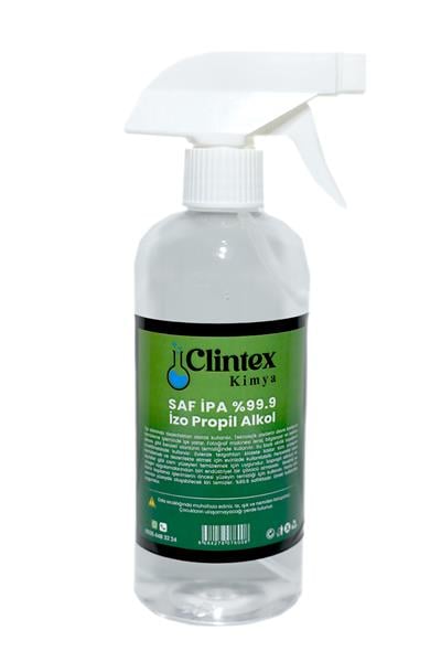 Clintex Kimya Saf %99.9 Spreyli İzopropil Alkol 500 ML