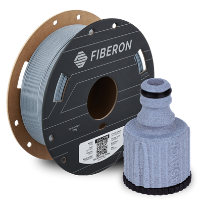 Fiberon ASA-CF08 Açık Gri Filament | UV Dayanımlı Karbon Fiber