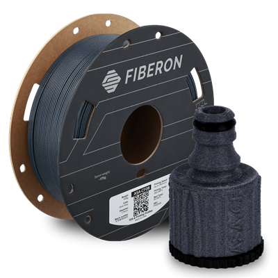 Fiberon ASA-CF08 Koyu Gri Filament | UV Dayanımlı Karbon Fiber
