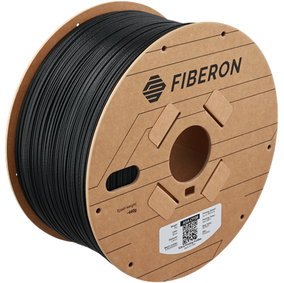 Fiberon ASA-CF08 Siyah Filament 3KG | UV Dayanımlı Karbon Fiber