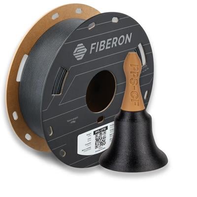 Fiberon PPS-CF10 Siyah Filament