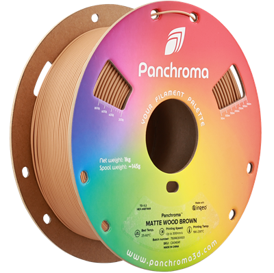 Panchroma PLA Filament Mat Ahşap Kahverengi – 1 kg 1.75mm