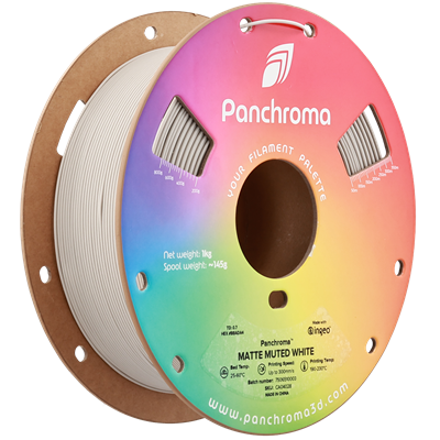 Panchroma PLA Filament Mat Yumuşak Beyaz – 1 kg 1.75mm