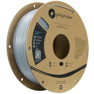 PolyLite PETG Filament Gri – 1 kg 1.75mm