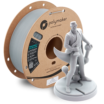 Polymaker HT-PLA-GF Filament Gri