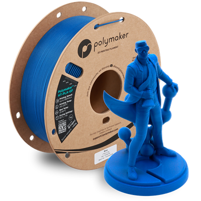 Polymaker HT-PLA-GF Filament Mavi