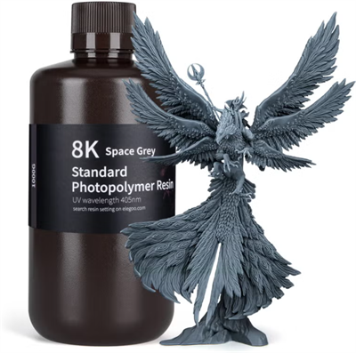 ELEGOO 8K Standart Fotopolimer Reçine Uzay Grisi