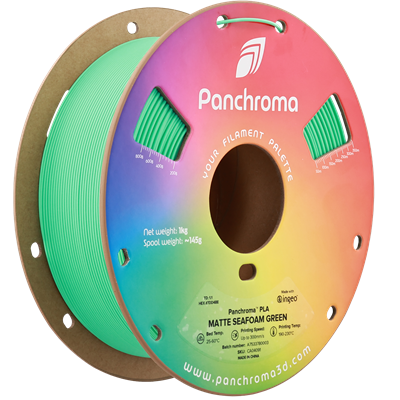 Panchroma PLA Filament Mat Deniz Köpüğü Yeşili – 1 kg 1.75mm