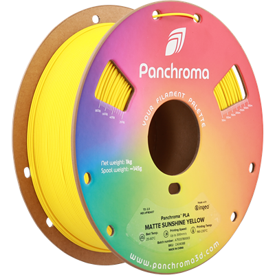 Panchroma PLA Filament Mat Günışığı Sarı – 1 kg 1.75mm
