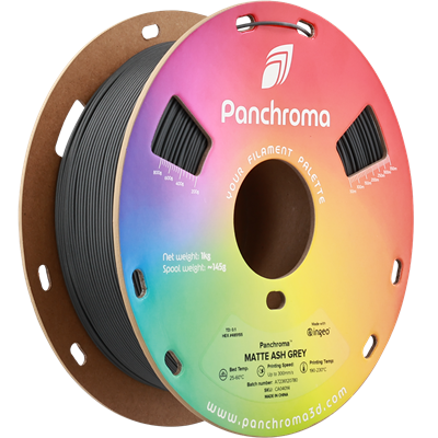Panchroma PLA Filament Mat Kül Gri – 1 kg 1.75mm