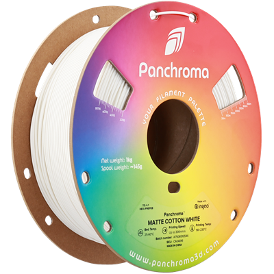 Panchroma PLA Filament Mat Pamuk Beyaz – 1 kg 1.75mm