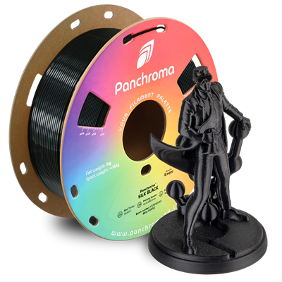 Panchroma Silk PLA Filament Siyah