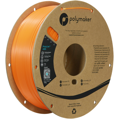 PolyLite ABS Filament Turuncu - 1 kg 1.75mm