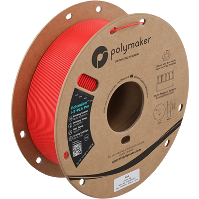 Polymaker HT-PLA Pro Filament Kırmızı - 1 kg 1.75mm