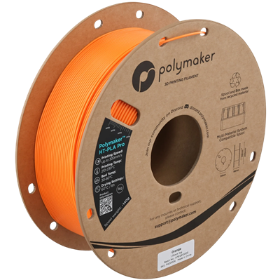 Polymaker HT-PLA Pro Filament Turuncu - 1 kg 1.75mm