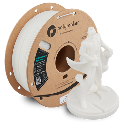 Polymaker PLA Pro Filament Beyaz - 1kg 1.75mm