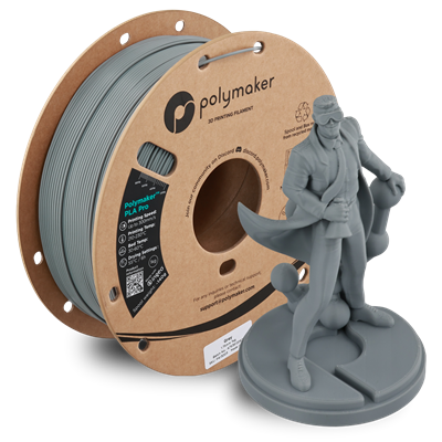 Polymaker PLA Pro Filament Gri - 1kg 1.75mm