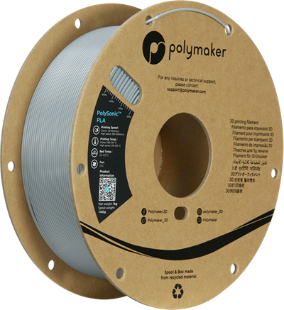PolySonic PLA Pro Yüksek Hızlı Filament Gri