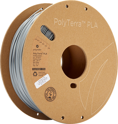 PolyTerra PLA Filament Fosil Gri - 1 kg 1.75mm