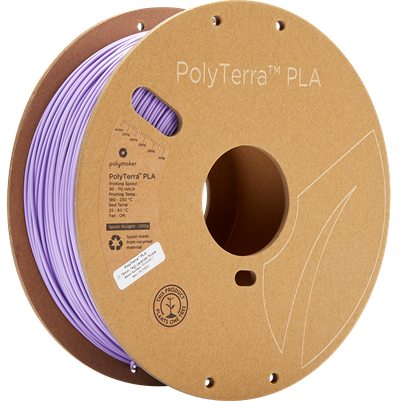 PolyTerra PLA Filament Lavanta Mor - 1 kg 1.75mm