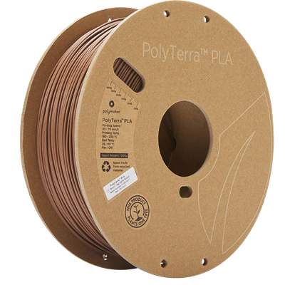 PolyTerra PLA Filament Toprak Kahverengi - 1 kg 1.75mm