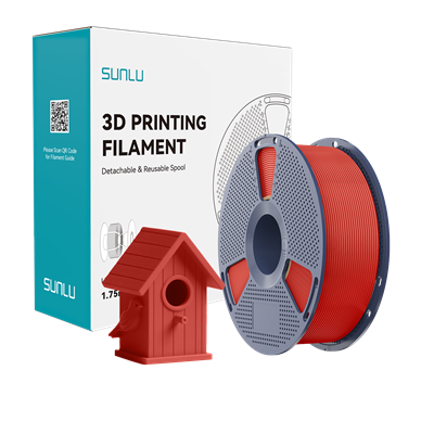 Sunlu ASA Filament Kırmızı - 1 kg 1.75mm