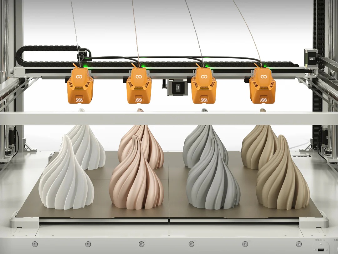 ELEGOO OrangeStorm Giga çoklu nozzle baskı